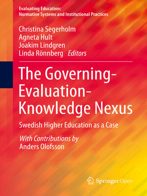 cover image of The Governing-Evaluation-Knowledge Nexus